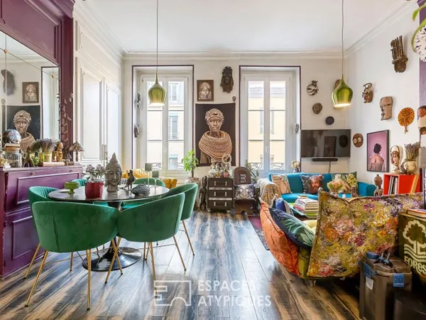 Appartement ancien à proximité de la place Guichard