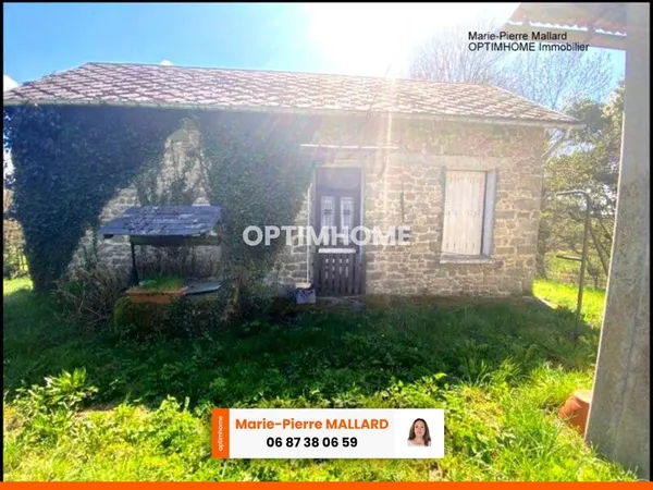 DE NOUVEAU A LA VENTE : 2 Maisons à vendre pour le prix d'une à LEPINAS (23) !!!