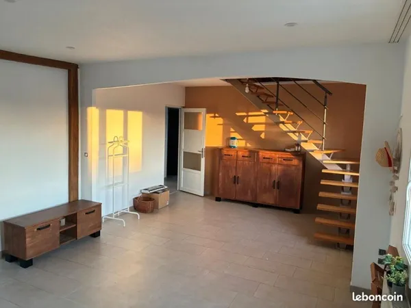 Maison f5 louviers avec jardin privé et 3 parking clos
