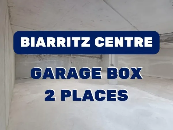 Garage boxé 2 places