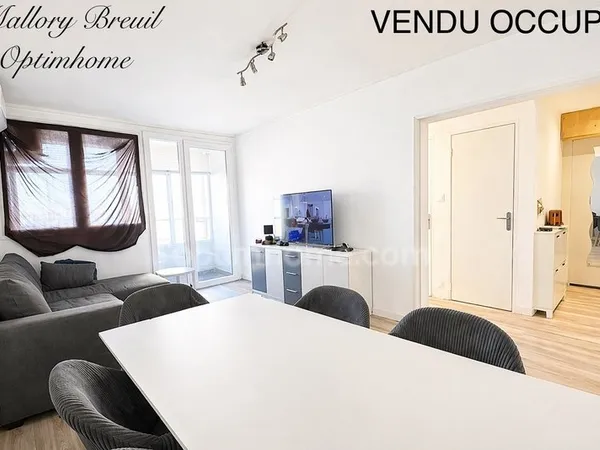Appartement T3 loué avec loggia et cave à SETE (34)