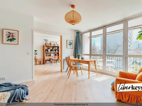 Appartement T3 de 67m² + balcon | Condorcet | Villeurbanne