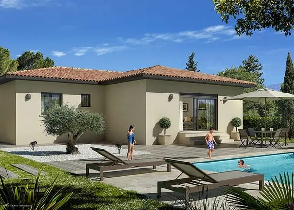 Grand terrain de 1 339 m² + maison familiale de 130 m² dans un environnement préservé