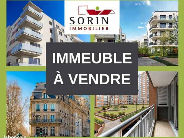 Immeuble 7 pièces 155 m²