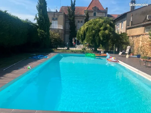 Maison de charme avec piscine hypercentre Bergerac