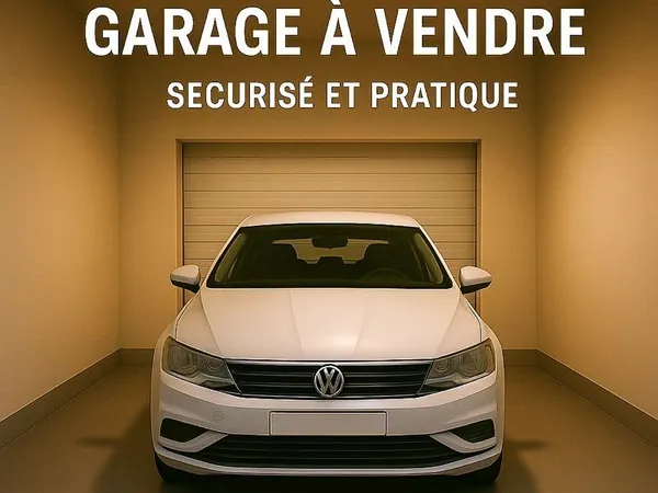 Garage fermé sécurisé