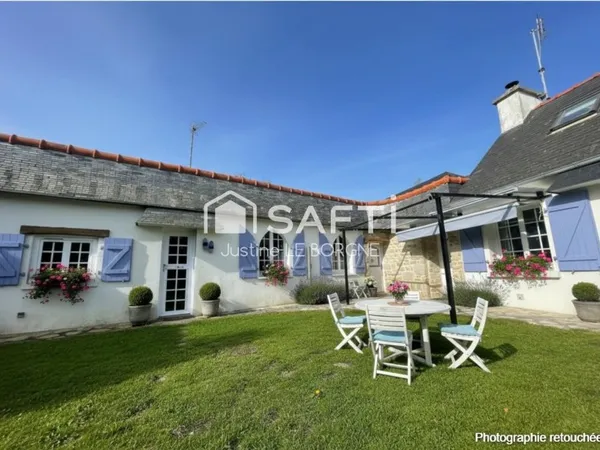 Charmante propriété avec maison et gîte, proche du port.
