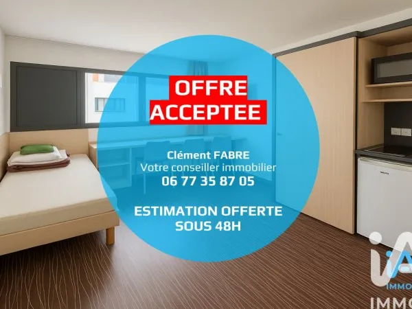 Appartement 1 pièce 18 m²