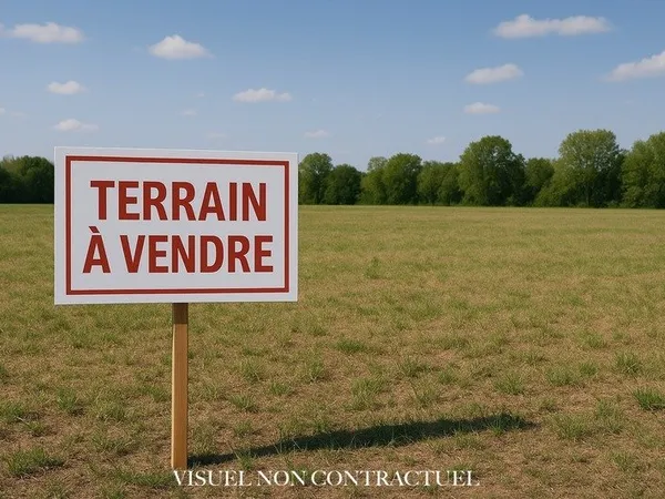TERRAIN DE 866 M² À MAUZAC, À 15 MIN AU SUD DE TOULOUSE, DANS UN ENVIRONNEMENT CALME ET RECHERCHÉ