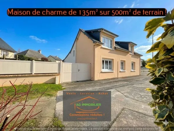 Montgermont Maison de ville de 135m² sur 503m² de terrain en p