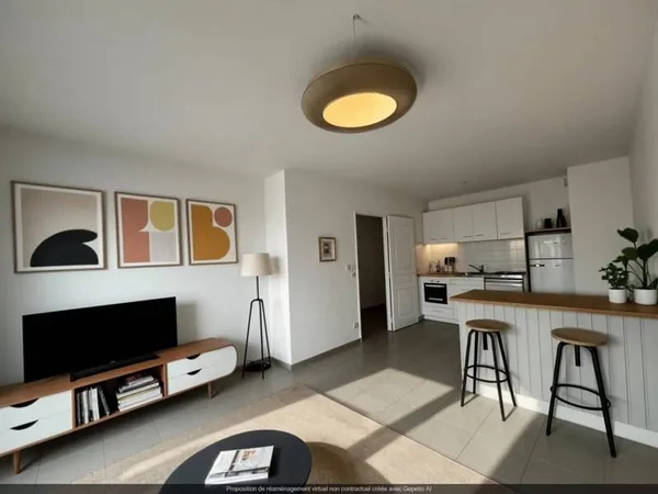Appartement 2 pièces 42 m²