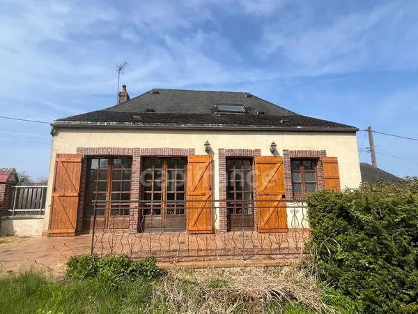 Maison à vendre 3/4 pièces MERRY LA VALLEE (89)-91m2 habitables-garage-cave voûtée-Terrain clos 759m