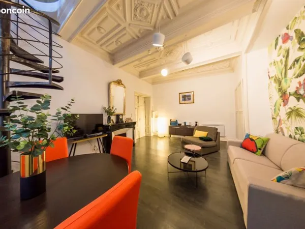 ❤️ Cours Mirabeau. ✅ Meublé 4 ⭐️ 75 m², Extérieur