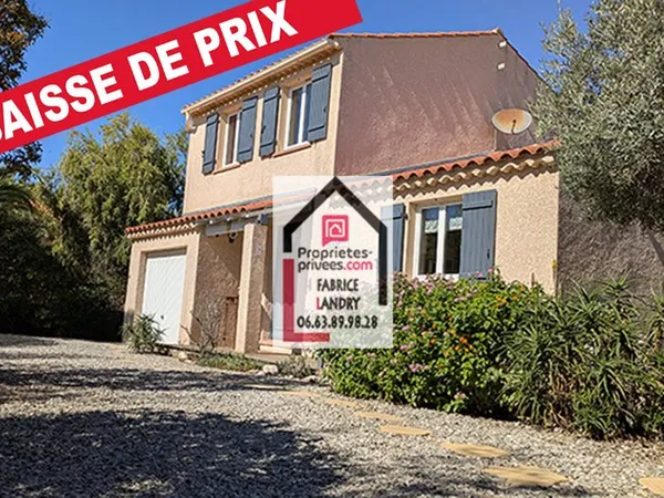 Villa 4 faces 100 m² dans impasse