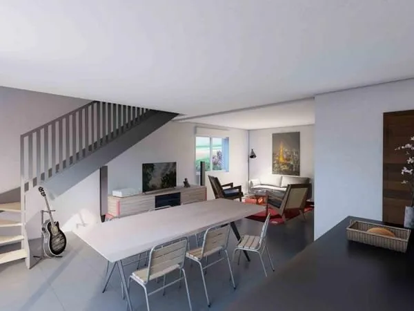 Maison neuve sur terrain de 3,58 ares à Puttelange-lès-Thionville