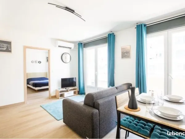 Appartement 2p 35m2, centre ville, climatisation