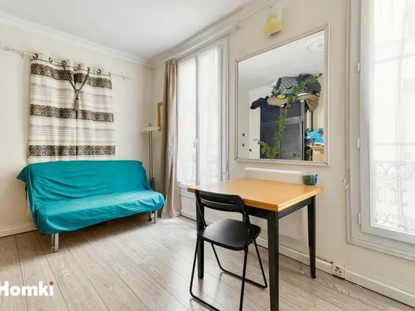 Appartement T1 de 19 m2 à Paris 75116, Rue du Dôme