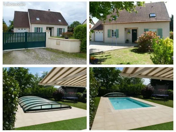 Maison 4 chambres avec piscine