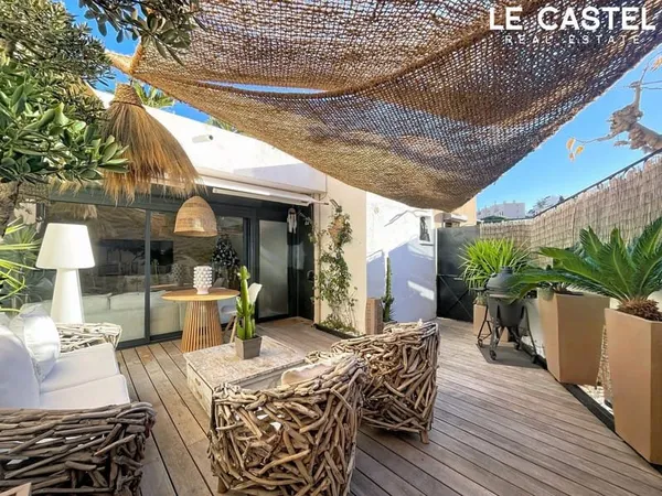 Appartement rénové de 87 m² avec terrasse aux portes des Cala