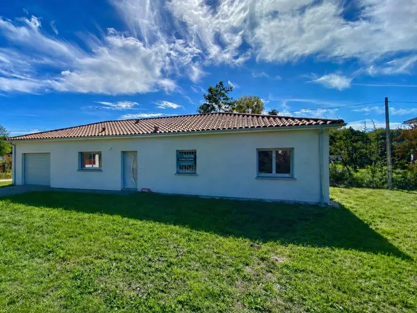 Maison neuve PMR 2025 100m2 T4 garage et jardin