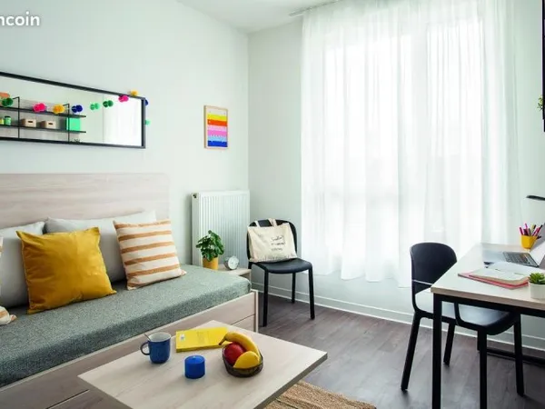 Studio 1 pièce 22 m²
