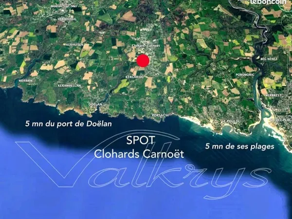 Demeure de prestige Clohars Carnoët 7P, 120 m2