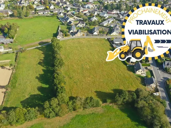 Terrain viabilisé, libre de constructeur