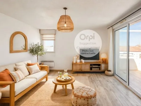 Appartement 2 pièces 43 m²