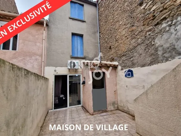 MAISON DE VILLE TYPE 4 DE 80.25 M2 - LEZIGNAN CORBIERES