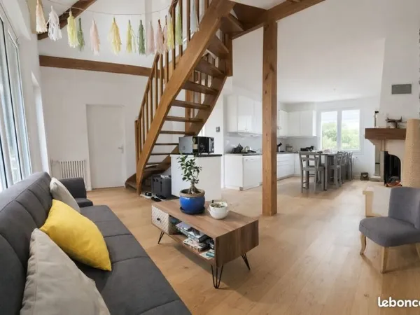 Nantes Bourgeonnière - Chambre meublée en colocation dans grande maison avec jardin