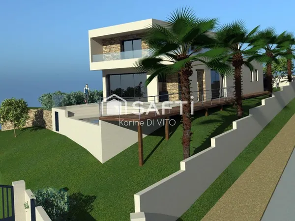 Villa neuve en cours de finition - Haut standing