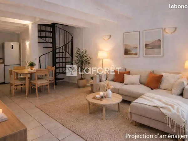 Maison 3 pièces 56 m²