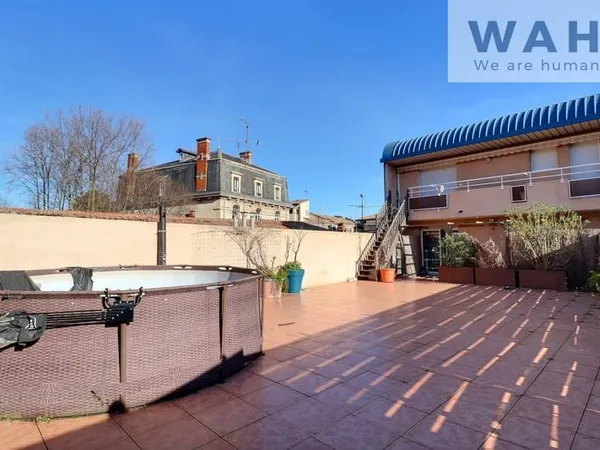 VENTE APPARTEMENT 240m2 AVEC TERRASSE DE 136m2 - 6 PIECES -
