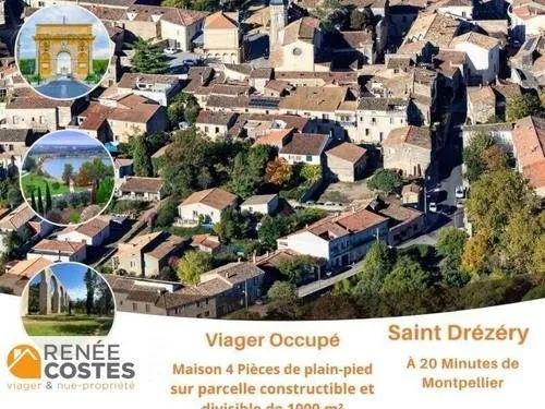 Viager occupé - F79 ans - ST DREZERY (34160)