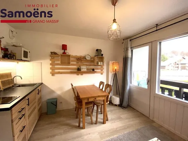 À VENDRE Charmant studio à Samoëns avec vue exceptionnelle s
