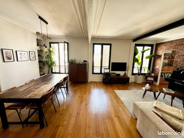 Levallois rue Henri Barbusse- Appartement familial 4/5 pièces - 3 chambres - Coup de coeur - Lumineu