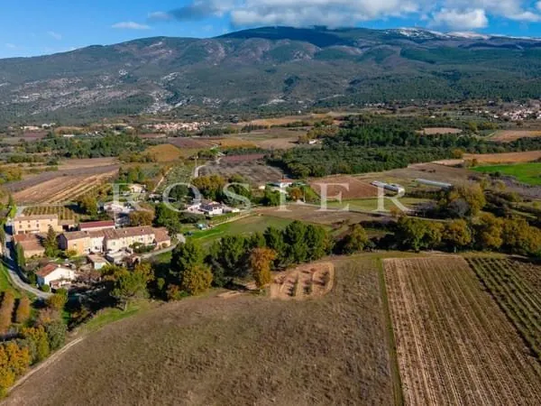 Bedoin - Bel ensemble immobilier : une maison d'habitation, un m