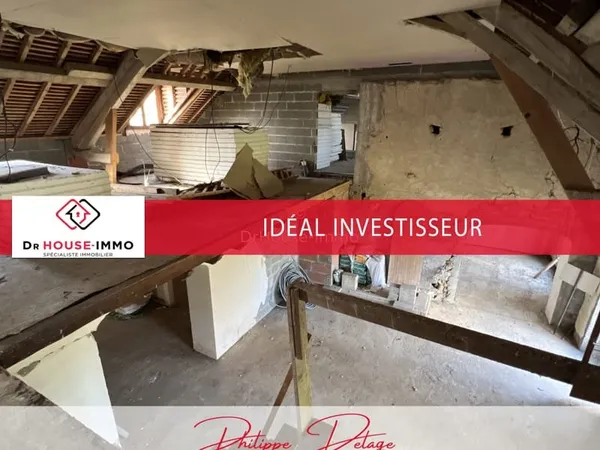 Maison isolée, petite forêt 1 hectare, gros travaux