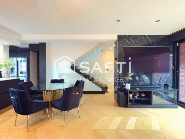 Maison atypique esprit Loft - 160 m2 - 4 ch + Garage