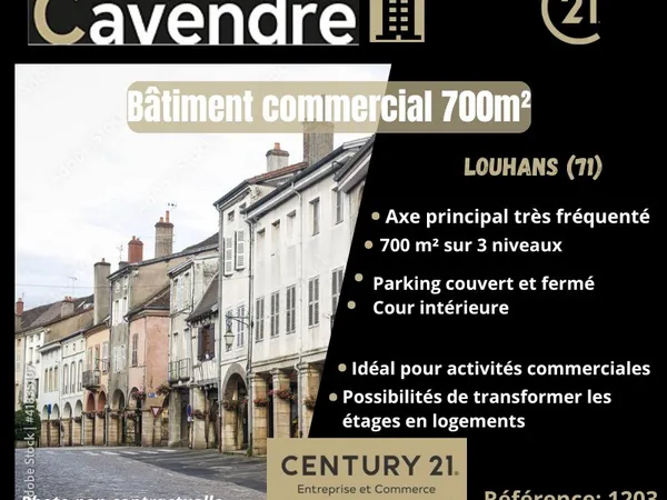 Local 700 m²