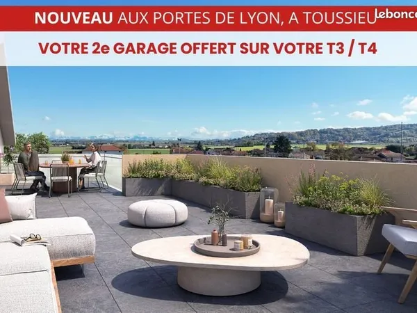 Appartement - 4 pièces - Coeur Toussieu