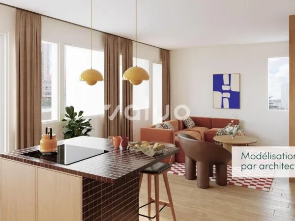 Vends T4 - 90.14m² - Paris