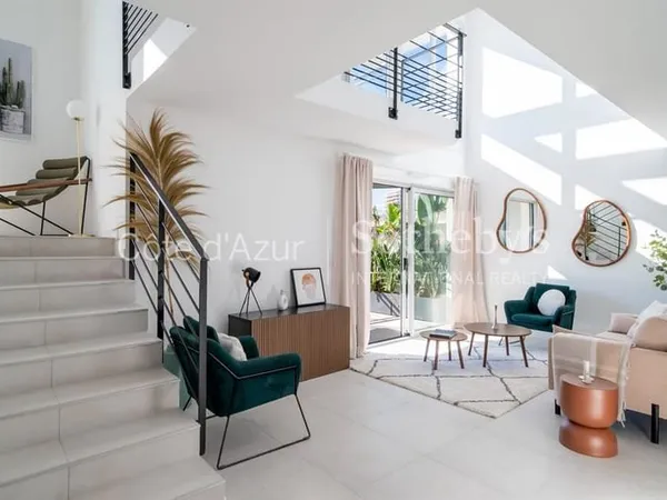 Antibes : Appartement de standing en duplex 4 Pièces - Nouvelle résidence de luxe