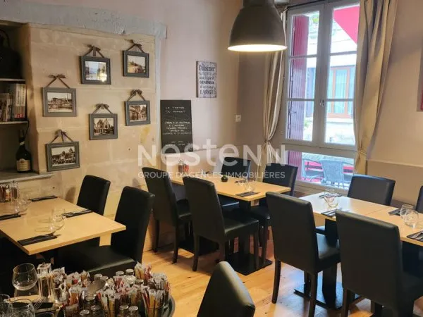 Restaurant de caractère avec logement. Coeur historique de Saint-Aignan