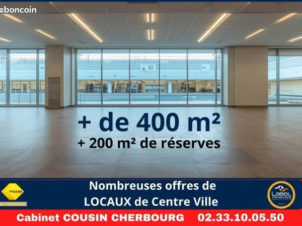 Local d'activité 600 m²