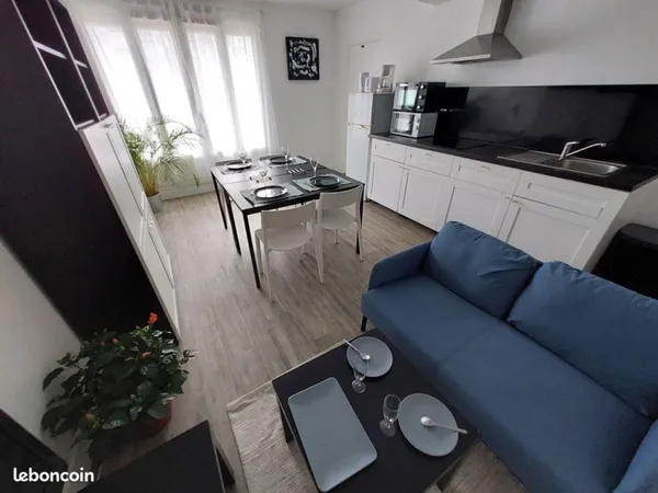 Chambre privée, fac, wifi tv lave linge, appartement de 4 chambres, kermenguy