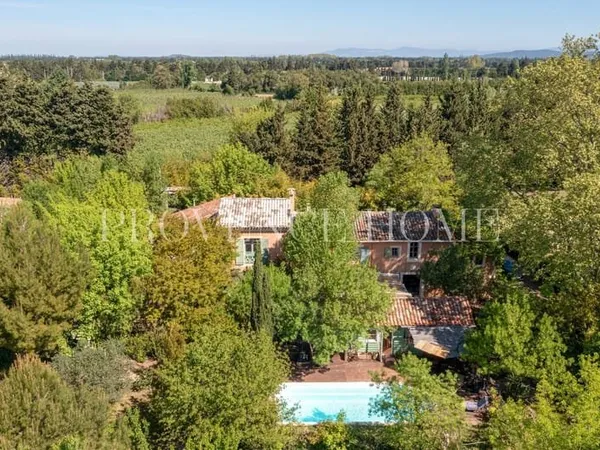 Mas Du Xixe Spacieux Avec Dependances, Entre Luberon Et Alpilles Proche L'isle Sur La Sorgue Et Cava