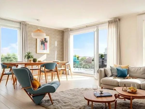 Appartement 3 pièces 62 m²