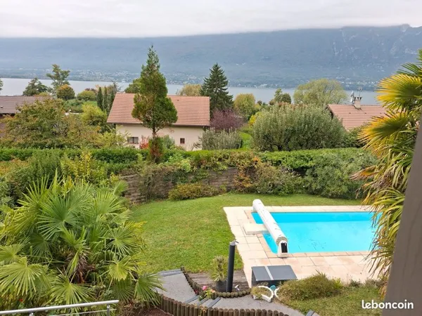 Maison vue lac proche Aix-les-Bains