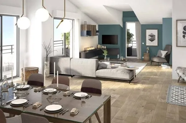 Appartement 3 pièces 64 m²
